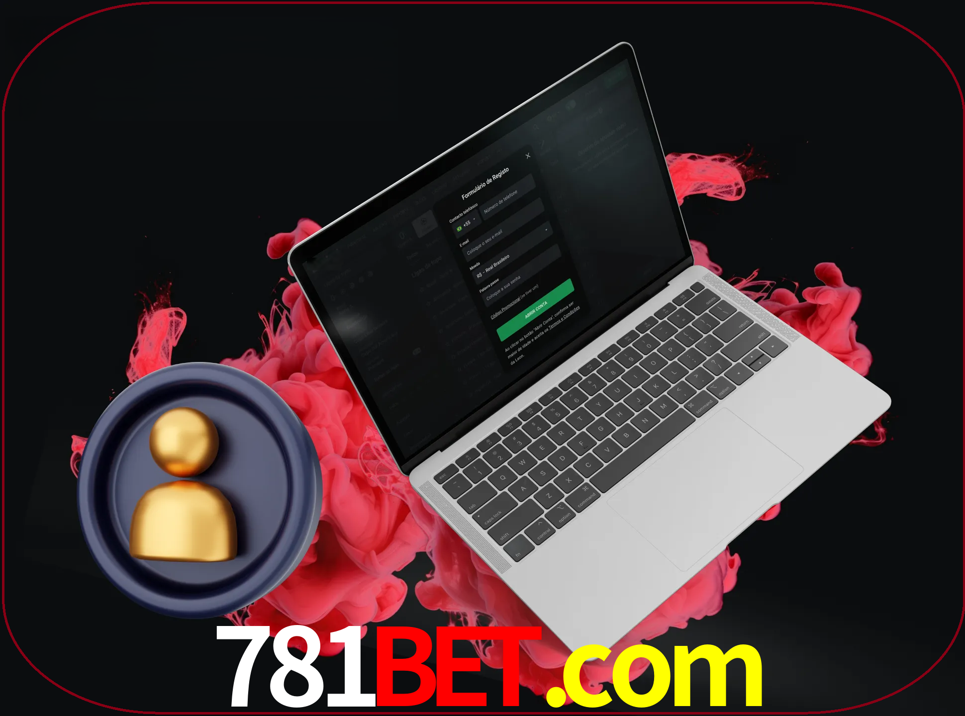 No cabeçalho do site 781bet, clique no botão que o levará a um formulário especial onde terá de introduzir as suas informações actuais.
